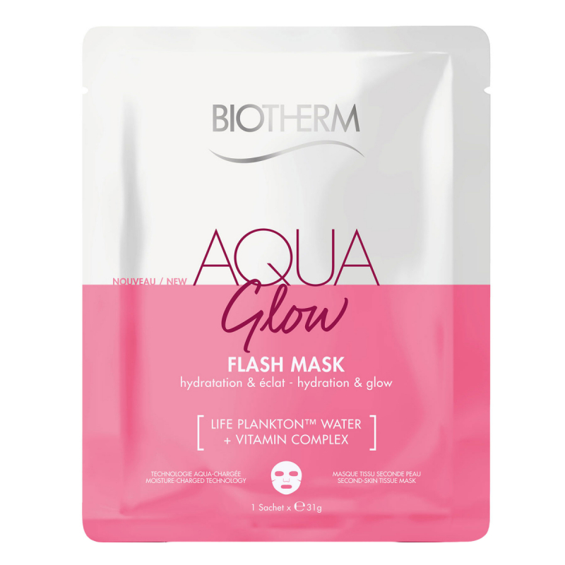 Biotherm Aqua Glow Flash Moisturizing Mask (1 pcs)