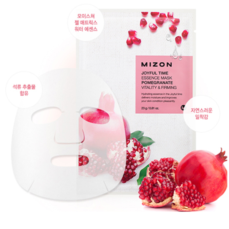 Mizon Joyful Time Essence Mask Pomegranate (23g)