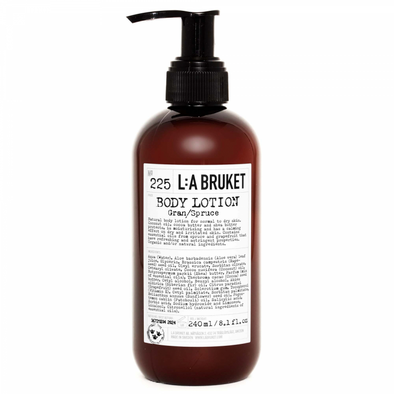 L:a Bruket 225 Body Lotion Spruce (240 ml)