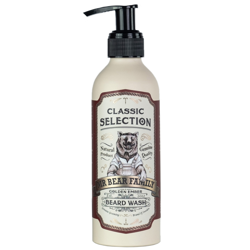 Mr Bear Family Golden Ember Beard Wash (200 ml)