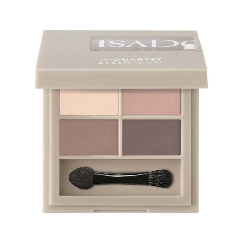 IsaDora The Eyeshadow Quartet 01 Muddy Nudes