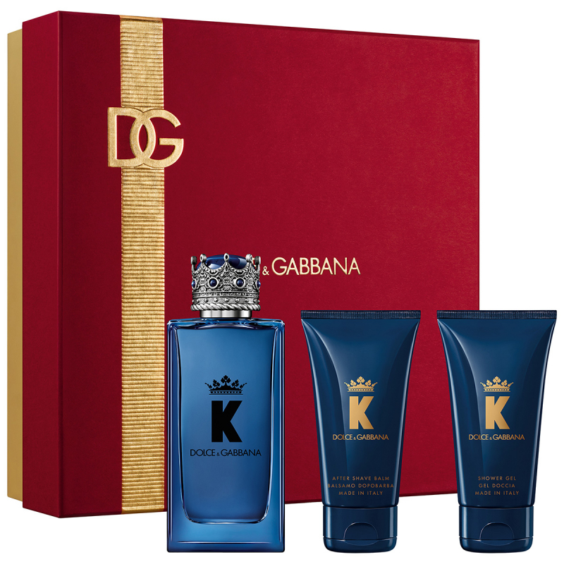 Dolce & Gabbana Gift Set K by Dolce&Gabbana EdT + After Shave Balm + Shower Gel (200 ml)