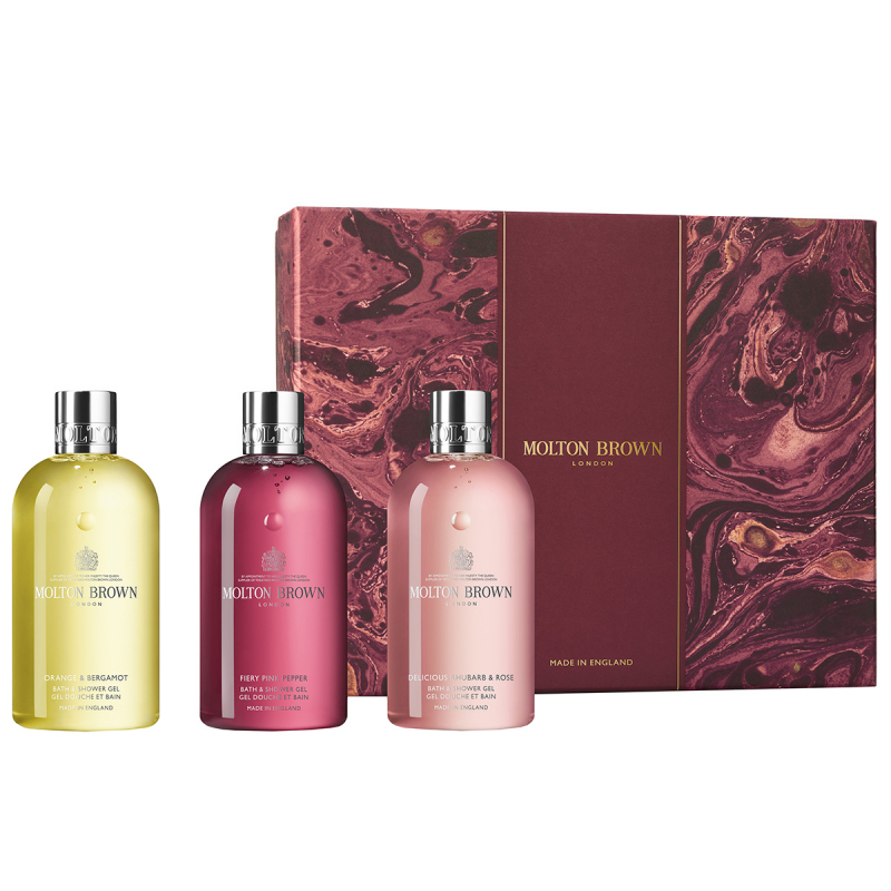 Molton Brown Gift Set Floral & Spicy Body Care Gift Set (3 x 300 ml)