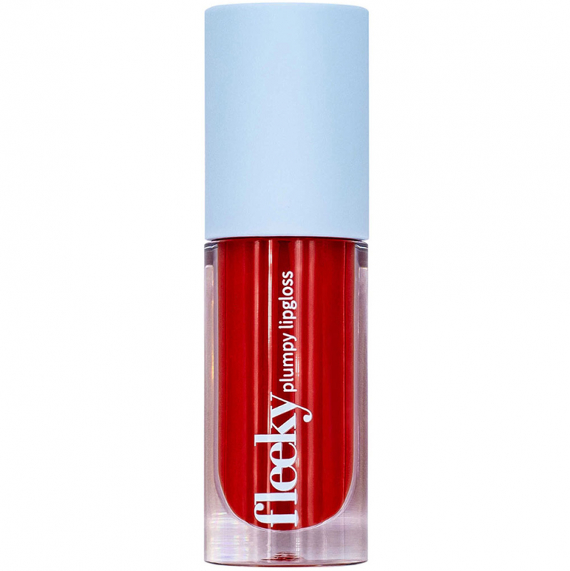 Fleeky Plumpy Lip Gloss - Hydrating with Volume Effect Cherry Red (5 ml)