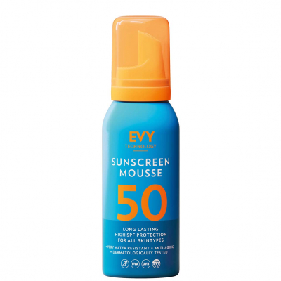 Evy Sunscreen Mousse SPF 50 (100ml)