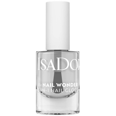 IsaDora The Nail Wonder 3 in 1 Nail Polish 01 Clear 3-in-1 (5 ml)