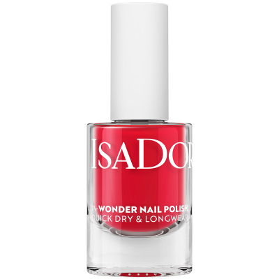 IsaDora The Wonder Nail Polish Quick Dry And Longwear 164 Crimson Red