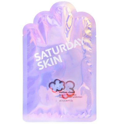 Saturday Skin Cotton Cloud Probiotic Power Mask (1 pcs)