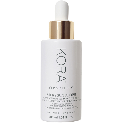 Kora Organics Silky Sun Drops 100% Mineral Sunscreen Serum (30 ml)