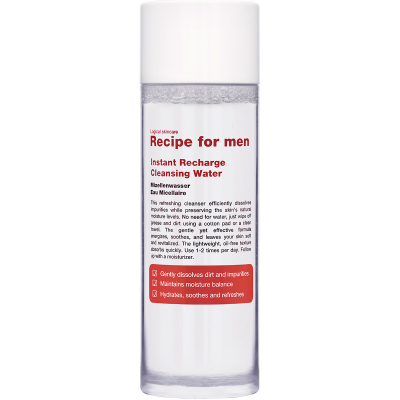 Recipe For Men Instant Recharge Cleansing Water (100 ml)