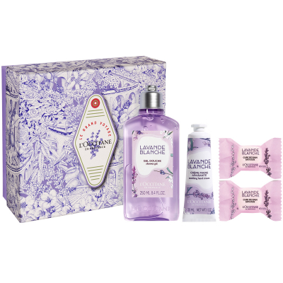 L'Occitane White Lavender Bath Gift 