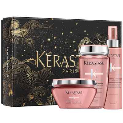 Kérastase Chroma Absolu Holiday Coffret 2024 For Colored Hair (250 + 200 + 150 ml)