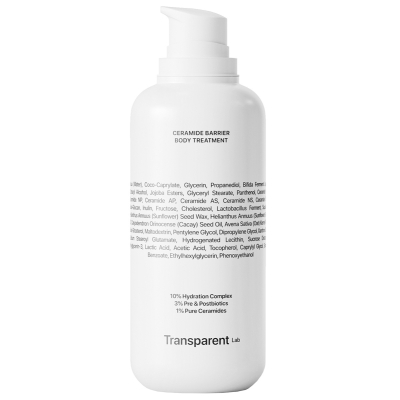 Transparent Lab Ceramide Barrier Body Treatment (400 ml)